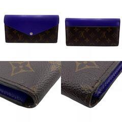 ルイヴィトン LOUIS VUITTON 長財布 モノグラム エピ ポルトフォイユマリールーロン 三つ折り財布 M6049G ブラウンの画像