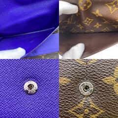 ルイヴィトン LOUIS VUITTON 長財布 モノグラム エピ ポルトフォイユマリールーロン 三つ折り財布 M6049G ブラウンの画像