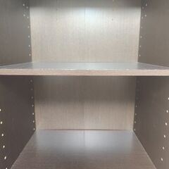カラーボックス　トールタイプ　ブラウンの画像