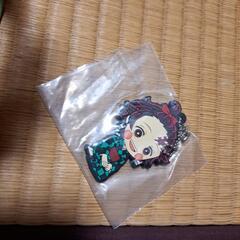 鬼滅の刃ラバーキーホルダー　竈門炭治郎　炭子の画像