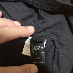 DAZY レディースS 半袖　ロングTシャツの画像