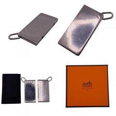 エルメス HERMES ネックレス シンボル ペアプレート ネックレストップ シルバーの画像