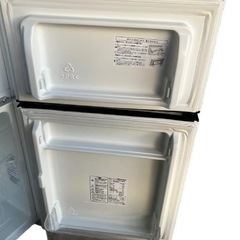  ハイセンス冷凍冷蔵庫　HR-B95A  93L   19年製の画像
