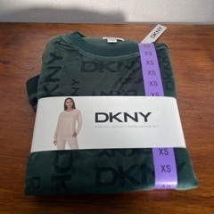 XS DKNY レディース ラウンジ セットアップ　グリーンの画像