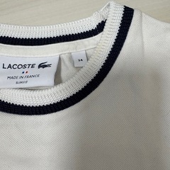 LACOSTEレディースTシャツの画像