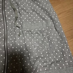 子供用パーカーワンピの画像