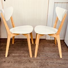 ダイニングチェア２脚セット・IKEA（イケア）NORDMYRA ノールドミーラ の画像