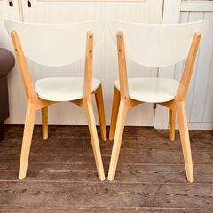 ダイニングチェア２脚セット・IKEA（イケア）NORDMYRA ノールドミーラ の画像