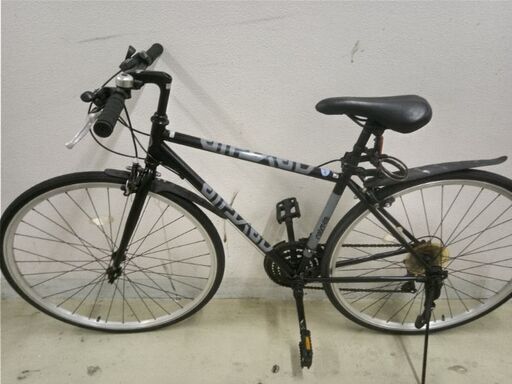 自転車 クロスバイク ブラック 700×28C 21段変速 自転車 クロスバイク ブラック 700×28C 21段変速