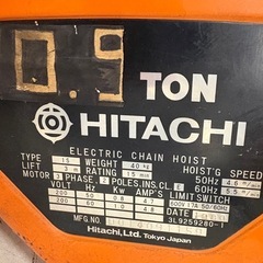 電動ホイスト　天井クレーンの画像