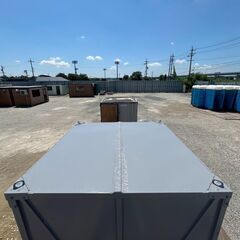 ② シャッター倉庫　1坪　シャッター付倉庫　三協フロンテア　PS-2R　物置　ハウス　バイク　コンテナ　スーパーハウス　ユニットハウスの画像