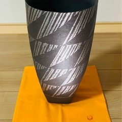 花器 朝倉由紀子作【工芸会受賞】の画像