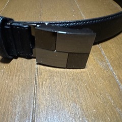メンズ　ベルト　ブラックの画像