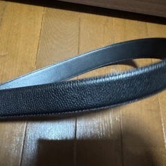 メンズ　ベルト　ブラックの画像