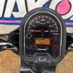 ★即乗りOK！　ホンダ　ダンク　DUNK　セル1発　実働車　距離浅「2271k」　AF78　原付　バイク　の画像