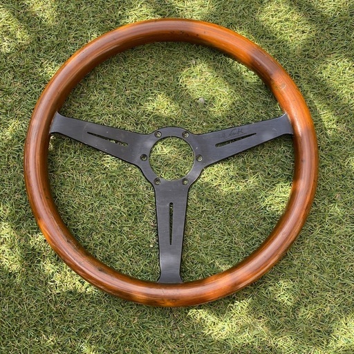【9/1値下げ】ナルディクラシック？ウッドステアリング　ハンドル