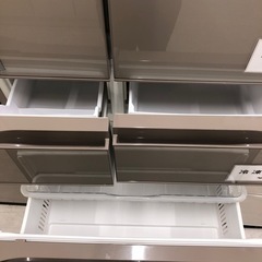 安心の6ヶ月保証付き！HITACHI６ドア冷蔵庫　2018年製　505L 【トレファク堺福田店】の画像