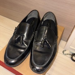 アシックス texcy luxe 27cm2Eタッセルローファーの画像