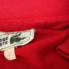 LACOSTEレディースTシャツの画像
