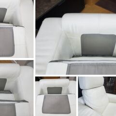 G27　ドイツ製　ケルビン　ジョルマーニ　weco　総本革　シングルソファ2脚の画像