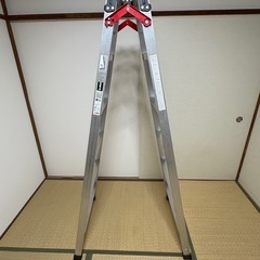 未使用に近い② ALINCO（アルインコ）はしご兼用脚立 NFCK-180 踏みざん幅広 6段の画像