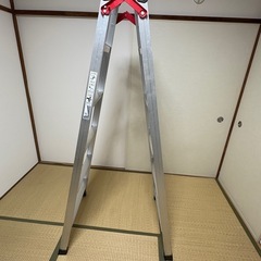 未使用に近い② ALINCO（アルインコ）はしご兼用脚立 NFCK-180 踏みざん幅広 6段の画像