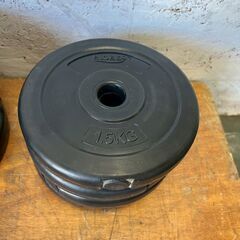 RIORES 可変式ダンベル 20kg 2個セット 筋トレ器具 トレーニング器具 ダンベル プレート各4枚 5kg 2.5kg 1.5kg シャフト2本 Y1903の画像