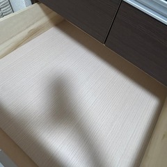 取引中　税込24100円　日本製　クローゼットチェスト タンス 押入れ収納  整理ダンス 収納家具 スライドレール 木製  ブラウンの画像