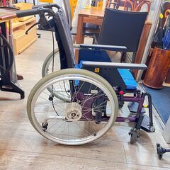 自走/介助 両用 車椅子 ノーパンクタイヤ 折りたたみ式 ★買取帝国 志木店の画像