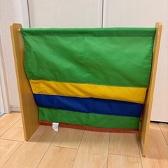 絵本ラック 本棚 ラック 子供部屋 カラフル絵本棚の画像