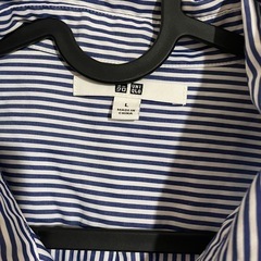 ✳︎UNIQLO  ストライプのシャツワンピ✳︎の画像