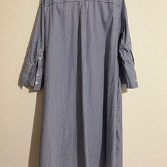 ✳︎UNIQLO  ストライプのシャツワンピ✳︎の画像