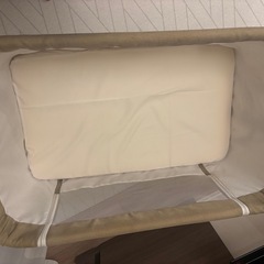先着順‼️定価18800→5ヶ月使用で1万円　ベビーベッド　サークル　可動式　ゆりかご　マットレス付き　の画像