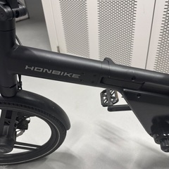 ジャンク品★ HONBIKE 電動自転車　ブラック　ホンバイクの画像
