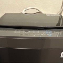 コンフィー(COMFEE') 洗濯機 6kg 透明ガラスドア　使用回数20回程度の画像