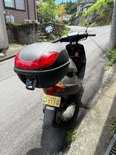 大幅値下げ！
リヤボックス付きヤマハアプリオJOG aprio SA11J 原付　スクーター　バイク