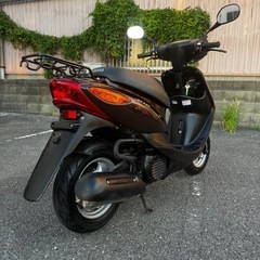 ヤマハ　ジョグFI SA36J ブラウン　実働　動画あり　大阪の画像
