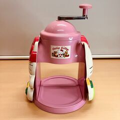 ドウシシャ Hello Kitty 氷かき・手動かき氷器（IS-024）ピンクの画像