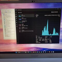 MSI GTX1650MQ Core i7 ゲーミング ノート PCの画像