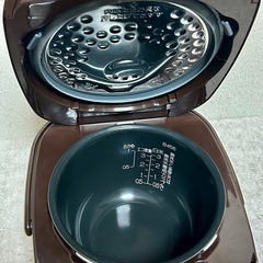 ZOJIRUSHI IH炊飯ジャー NP-GH05 象印 炊飯器 ブラウンの画像
