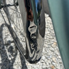 R33　ブリヂストン  EBU60 B6J　エブリッジ EBRIDE 26インチ 自転車　水色　学生さん ママチャリ お買い物 現状の画像