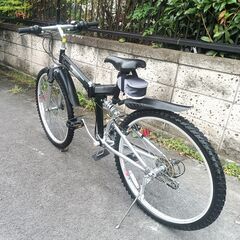 ★美品!!お届け可！★ 26インチ 折りたたみ自転車 マウンテンバイク X－action CXF-268SS 3✖6＝18段変速の画像