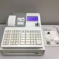 🍀【超美品】CASIO 電子レジスター 20部門 2シート Bluetooth対応 SR-S4000-EX-20S ホワイト (インボイス対応モデル)の画像
