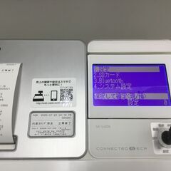 🍀【超美品】CASIO 電子レジスター 20部門 2シート Bluetooth対応 SR-S4000-EX-20S ホワイト (インボイス対応モデル)の画像