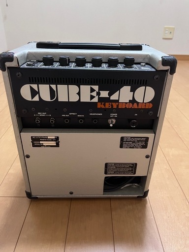 美品 キーボードアンプ ローランド CUBE Keyboard CK 60 Vintage Roland Cube 60 Keyboard Amplifier, Silver, Tested