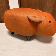 アニマルスツール　2体セット　ぞう　うしの画像