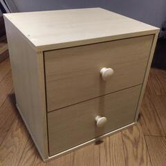 【ほぼ新品】キューブボックス引き出し(カラーボックス)の画像