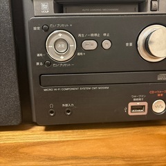 SONY コンポ　ジャンク品の画像