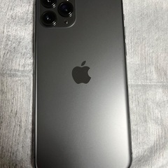 Apple iPhone 11 Pro 64GB スペースグレー 本体の画像