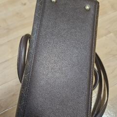 美品✨Dedoo 2way ハンドバッグ ショルダーバッグ ブラウンの画像